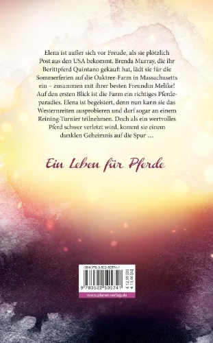 Buchcover und Innenansicht für das Buch: Elena - Ein Leben für Pferde 4: Das Geheimnis der Oaktree-Farm