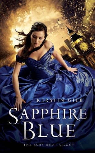 Buchcover und Innenansicht für das Buch: Saphierblau - Liebe geht durch alle Zeiten