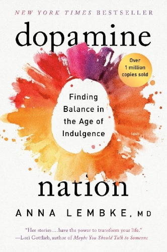 Buchcover und Innenansicht für das Buch: Dopamine Nation