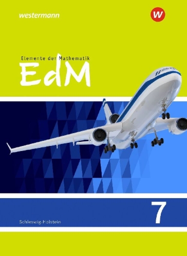 Buchcover und Innenansicht für das Buch: Elemente der Mathematik SI 7. Schülerband. G9. Schleswig-Holstein