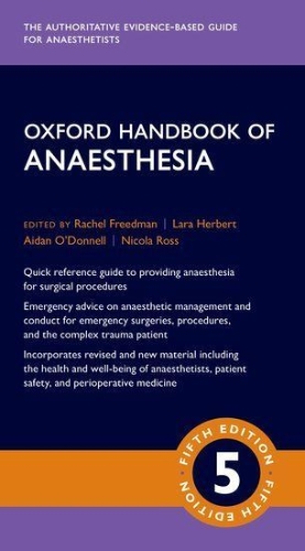Buchcover und Innenansicht für das Buch: Oxford Handbook of Anaesthesia