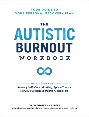 Buchcover und Innenansicht für das Buch: The Autistic Burnout Workbook