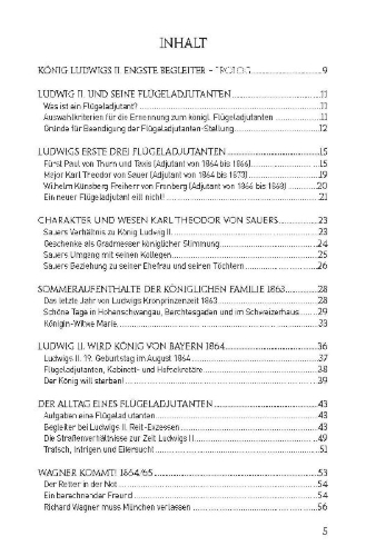 Buchcover und Innenansicht für das Buch: König Ludwig II.