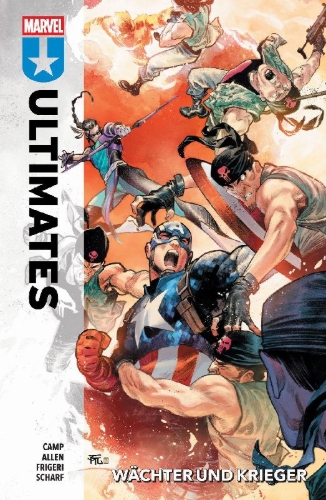 Buchcover und Innenansicht für das Buch: Ultimates (2024) #7-#12; Ultimate Universe: One Year In (2025) #1