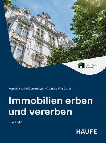 Buchcover und Innenansicht für das Buch: Immobilien erben und vererben