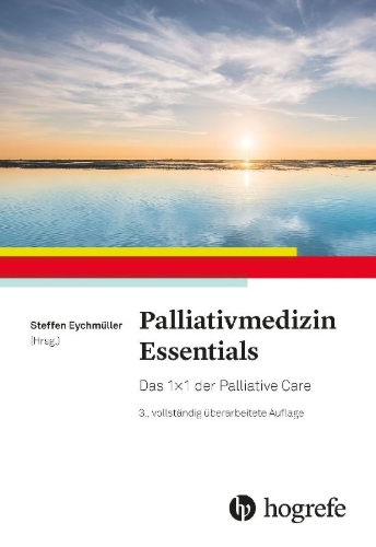 Buchcover und Innenansicht für das Buch: Palliativmedizin Essentials