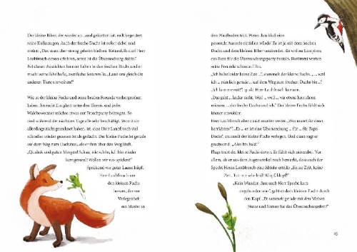 Buchcover und Innenansicht für das Buch: Heute bin ich für dich da!