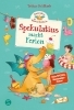 Buchcover und Innenansicht für das Buch: Spekulatius, der Weihnachtsdrache. Spekulatius macht Ferien