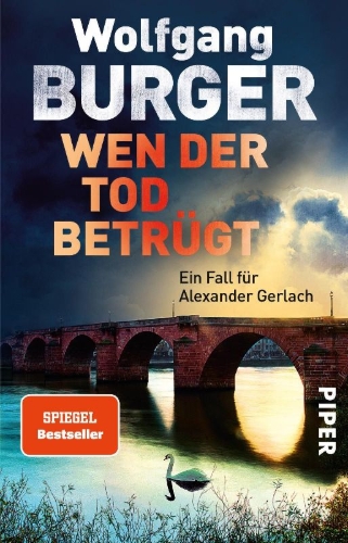 Buchcover und Innenansicht für das Buch: Wen der Tod betrügt