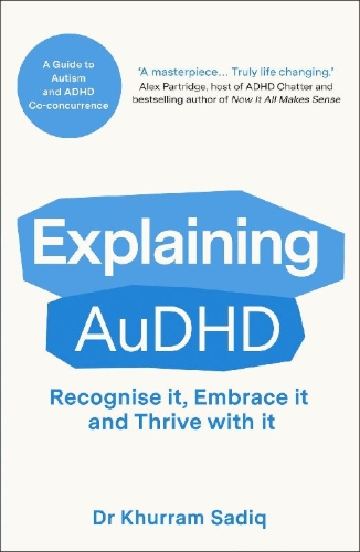 Buchcover und Innenansicht für das Buch: Explaining AuDHD