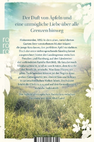 Buchcover und Innenansicht für das Buch: Der geheime Apfelgarten: Getrennte Welten
