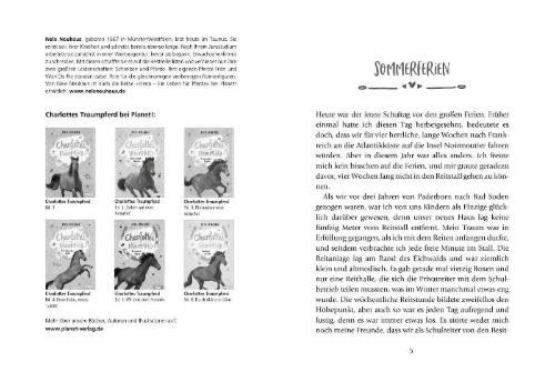 Buchcover und Innenansicht für das Buch: Charlottes Traumpferd 1: Charlottes Traumpferd