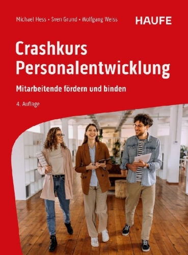 Buchcover und Innenansicht für das Buch: Crashkurs Personalentwicklung