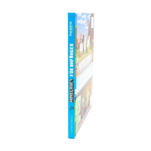 Buchcover und Innenansicht für das Buch: Minecraft Beginner's Guide. Start Your Survival and Creative Journeys