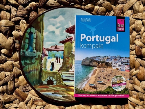 Buchcover und Innenansicht für das Buch: Reise Know-How Reiseführer Portugal kompakt