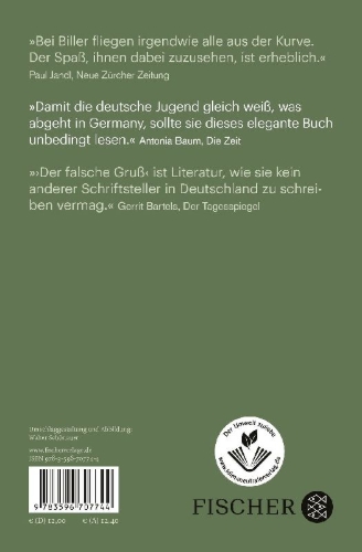 Buchcover und Innenansicht für das Buch: Der falsche Gruß