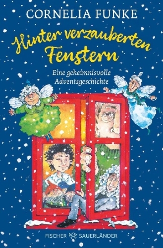 Buchcover und Innenansicht für das Buch: Hinter verzauberten Fenstern