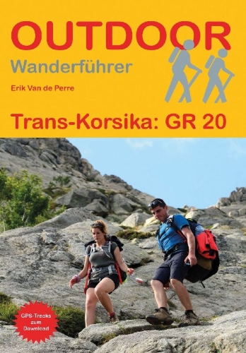 Buchcover und Innenansicht für das Buch: Trans-Korsika: GR 20