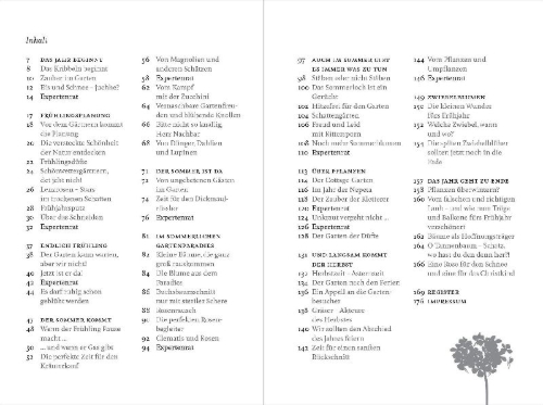 Buchcover und Innenansicht für das Buch: Alles, was Sie schon immer übers Gärtnern wissen wollten