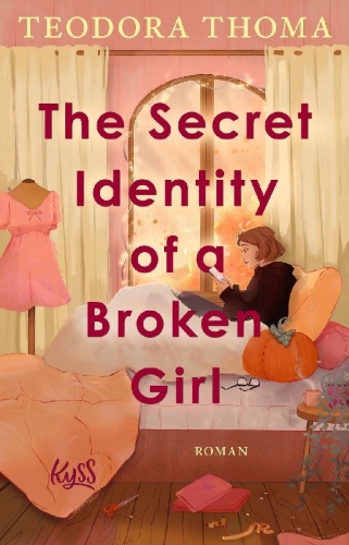 Buchcover und Innenansicht für das Buch: The Secret Identity of a Broken Girl
