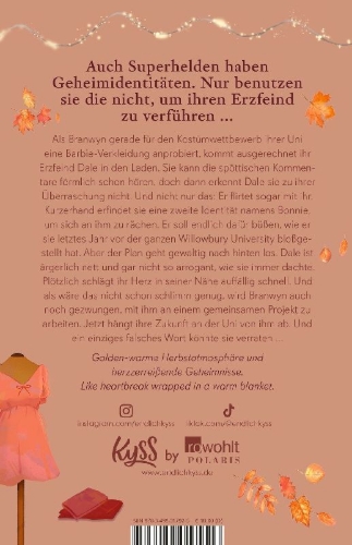 Buchcover und Innenansicht für das Buch: The Secret Identity of a Broken Girl