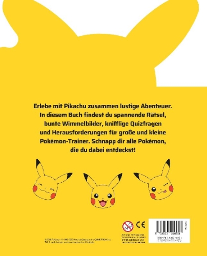 Buchcover und Innenansicht für das Buch: Mon carnet special Pikachu
