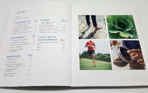 Buchcover und Innenansicht für das Buch: The 4 Pillar Plan: How to Relax, Eat, Move and Sleep - Your Way to a Longer, Healthier Life