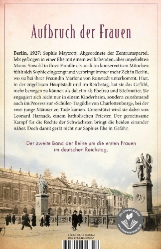 Buchcover und Innenansicht für das Buch: Die Frauen vom Reichstag: Ruf nach Veränderung