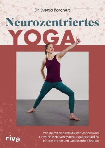 Buchcover und Innenansicht für das Buch: Neurozentriertes Yoga