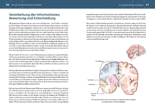 Buchcover und Innenansicht für das Buch: Neurozentriertes Yoga