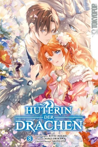 Buchcover und Innenansicht für das Buch: Hüterin der Drachen 08