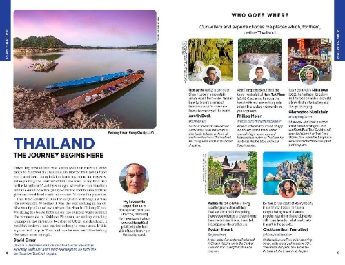 Buchcover und Innenansicht für das Buch: Lonely Planet Thailand