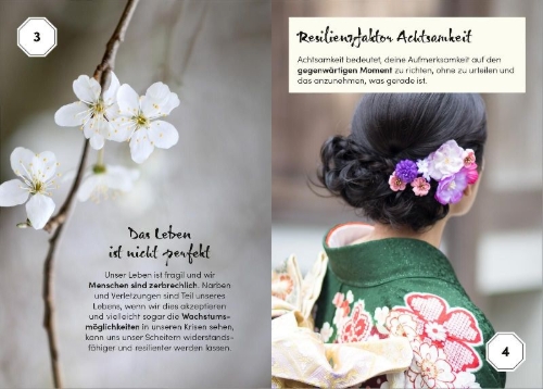 Buchcover und Innenansicht für das Buch: Kintsugi