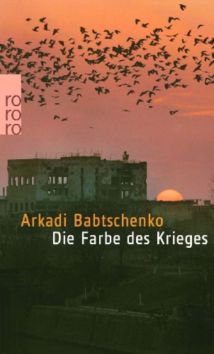 Buchcover und Innenansicht für das Buch: Die Farbe des Krieges