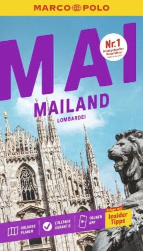 Buchcover und Innenansicht für das Buch: MARCO POLO Reiseführer Mailand, Lombardei