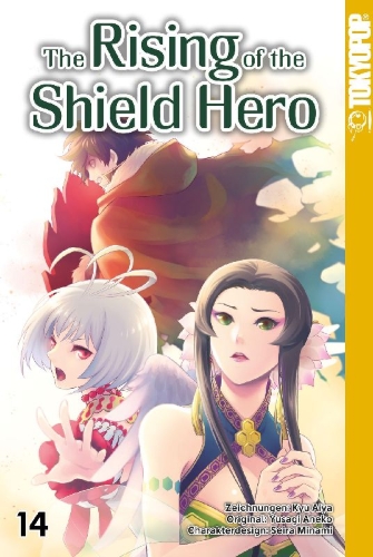 Buchcover und Innenansicht für das Buch: The Rising of the Shield Hero 14