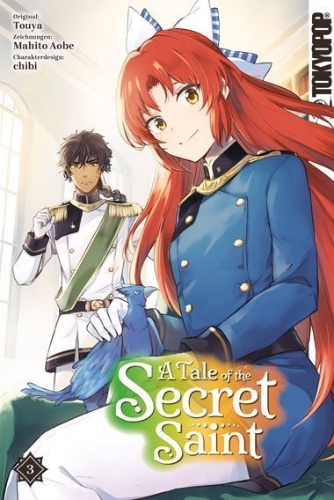 Buchcover und Innenansicht für das Buch: A Tale of the Secret Saint 03