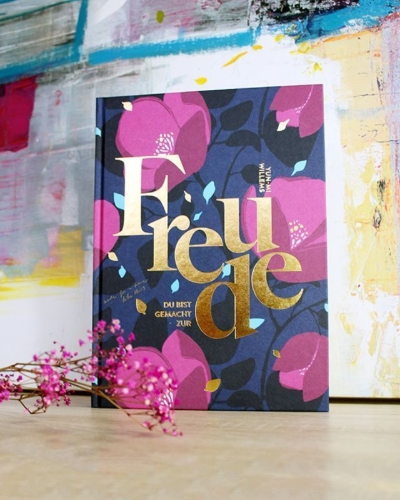 Buchcover und Innenansicht für das Buch: Du bist gemacht zur Freude