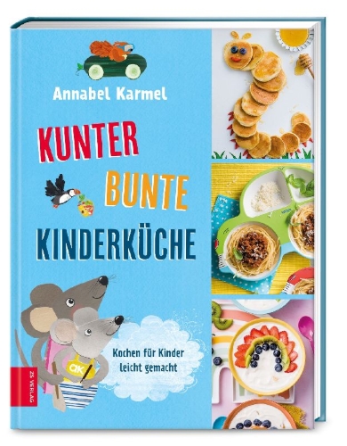 Buchcover und Innenansicht für das Buch: Annabel Karmel's Fun, Fast and Easy Children's Cookbook
