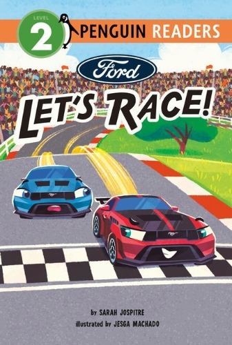 Buchcover und Innenansicht für das Buch: Ford: Let's Race!