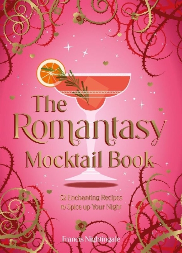 Buchcover und Innenansicht für das Buch: The Romantasy Mocktail Book