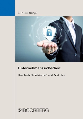 Buchcover und Innenansicht für das Buch: Unternehmenssicherheit