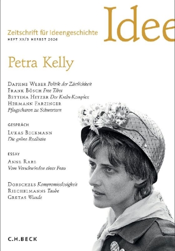 Buchcover und Innenansicht für das Buch: Zeitschrift für Ideengeschichte Heft XX/3 Herbst 2026