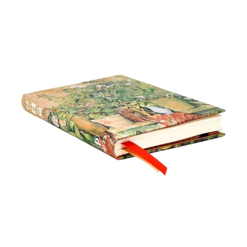 Buchcover und Innenansicht für das Buch: 12-Monatskalender 2027 Cezannes Terrakotta-Töpfe und Blumen Mini Verso