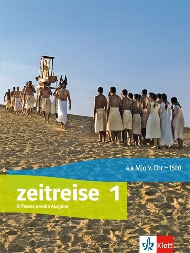 Buchcover und Innenansicht für das Buch: Zeitreise. Schülerbuch 5/6. Ausgabe Nordrhein-Westfalen ab 2017