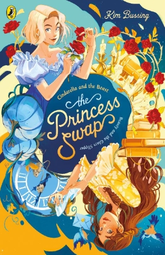 Buchcover und Innenansicht für das Buch: The Princess Swap 1: Cinderella and the Beast (or, Beauty and the Glass Slipper)