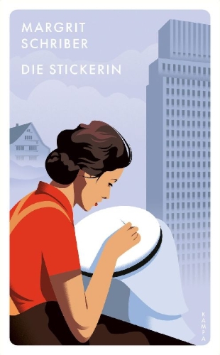 Buchcover und Innenansicht für das Buch: Die Stickerin
