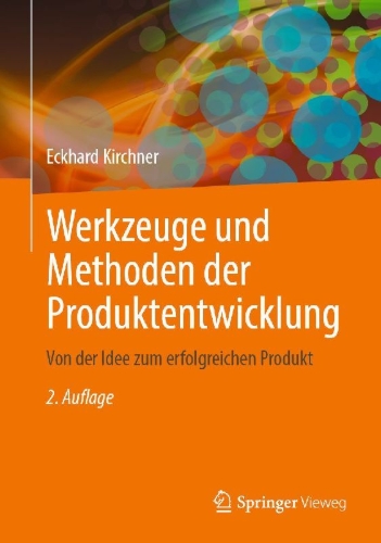 Buchcover und Innenansicht für das Buch: Werkzeuge und Methoden der Produktentwicklung