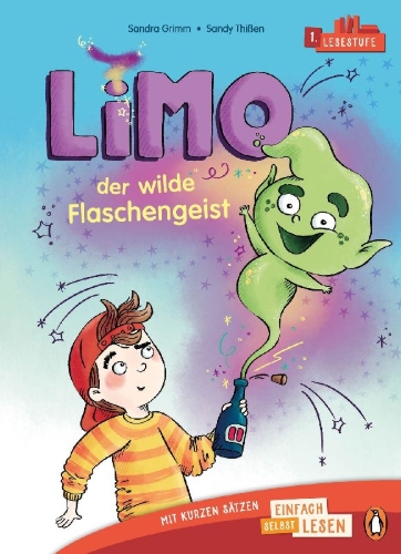 Buchcover und Innenansicht für das Buch: Limo, der wilde Flaschengeist