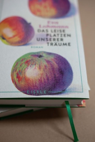 Buchcover und Innenansicht für das Buch: Das leise Platzen unserer Träume